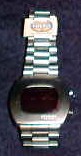 Fossil LED watch silver 2